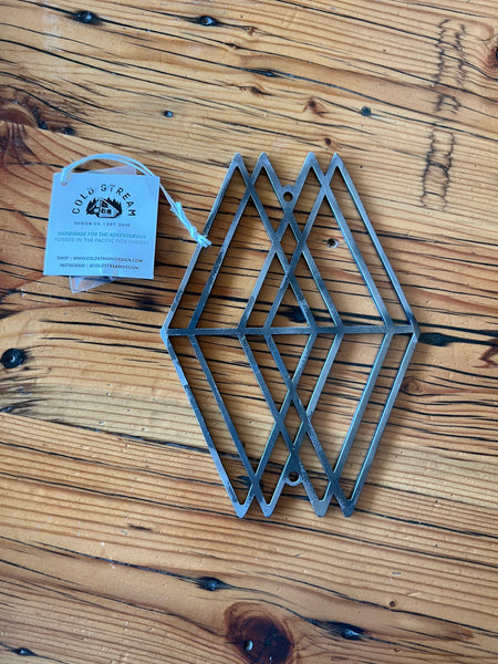 Steel Wall Logo by Cold Stream Design Co.