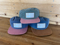 Mountains Walking 5-Panel Cotton Hats – Laid-Back Looks, Trail-Ready Feel