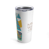 Tumbler 20oz - Chopping Wood Design