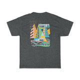 Unisex Heavy Cotton Tee - Chopping Wood