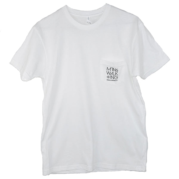T-Shirt with Pocket in White