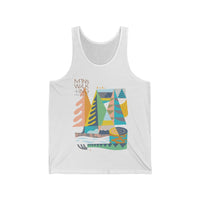 Unisex Jersey Tank - Chopping Wood