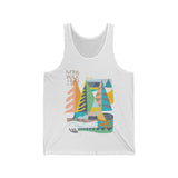 Unisex Jersey Tank - Chopping Wood