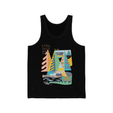 Unisex Jersey Tank - Chopping Wood